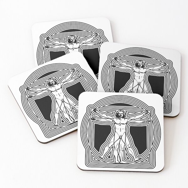 Item preview, da Vinci Vitruvian Man designed and sold by sirglennbo.