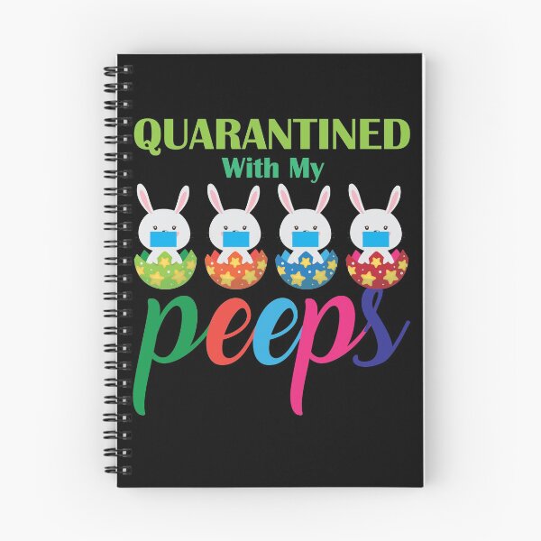 Item preview, Quarantined With My Peeps T-Shirt designed and sold by Christienne.
