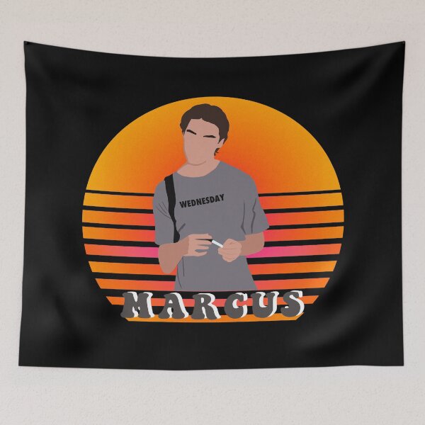Item preview, Ginny and Georgia Marcus Wednesday 90s vibe dark designed and sold by PG Illustration.