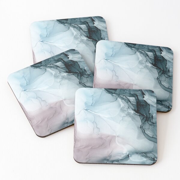 Item preview, Blush and Tides Abstract Ocean Flow  designed and sold by Elizabeth  Karlson.