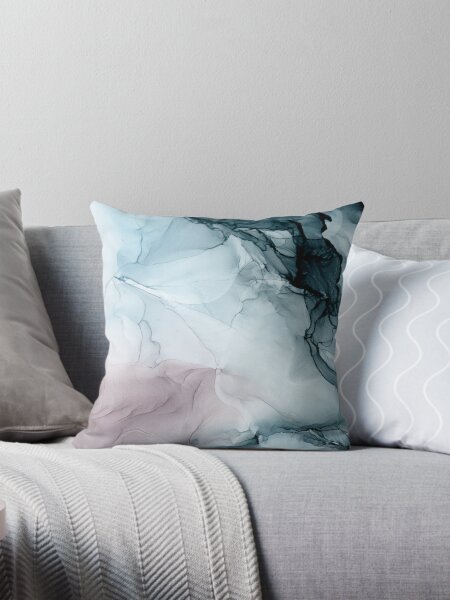 Item preview, Blush and Tides Abstract Ocean Flow  designed and sold by Elizabeth  Karlson.