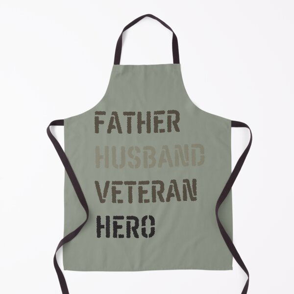 Item preview, Father Husband Veteran Hero Military designed and sold by HastyHouse.