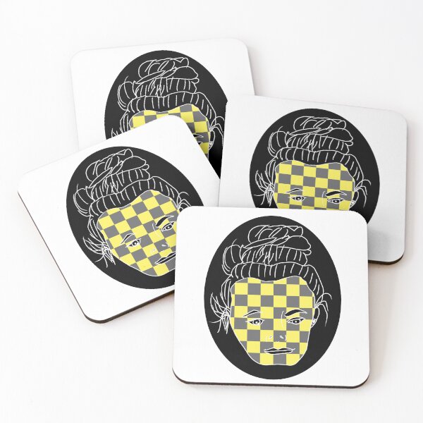 Item preview, face,faces,special design,Poker face, Dead pan, Face Design,ace, Modern,handdrawn,Side face, Abstract ,People, Poker face, Dead pan, Unique Face Design designed and sold by GdaySnoopy.
