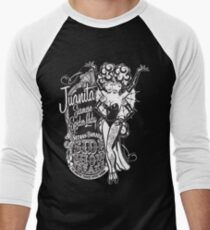 Side Show Freaks - Juanita Siamese Spider Lady Men's Baseball ¾ T-Shirt