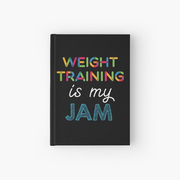 Item preview, Weight Training is my Jam. Funny Weight Training Design designed and sold by Custom365.