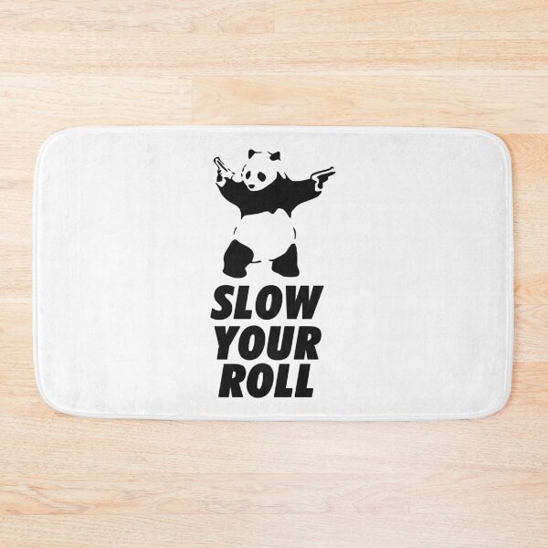 Item preview, Slow your roll panda vertical designed and sold by Gawop.
