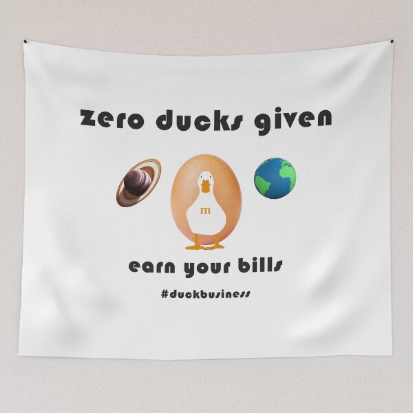 Item preview, Zero Ducks Given. designed and sold by TryHardGarbage.