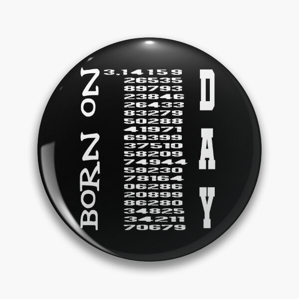 Item preview, Born On Pi Day designed and sold by superdumb70.