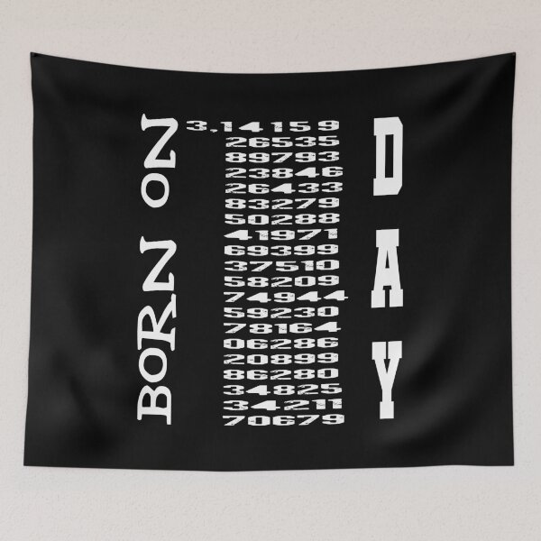 Item preview, Born On Pi Day designed and sold by superdumb70.