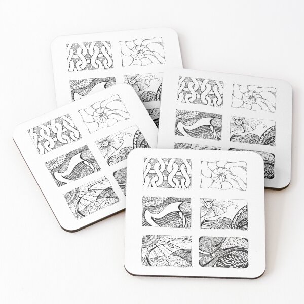 Item preview, Set of Abstract Designs designed and sold by TimeLady's Closet.