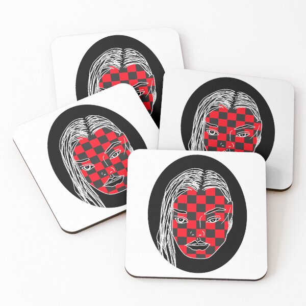 Item preview,  face,faces,special design,Poker face, Dead pan, Face Design,ace, Modern,handdrawn,Side face, Abstract ,People, Poker face, Dead pan, Unique Face Design designed and sold by GdaySnoopy.