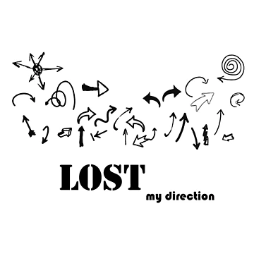Artwork thumbnail, lost direction by Hadeelsh
