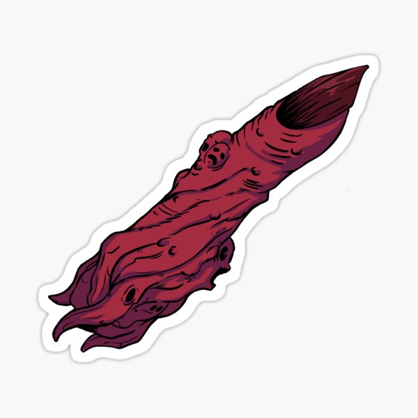 Sukuna Finger Sticker By Jirxchii Redbubble