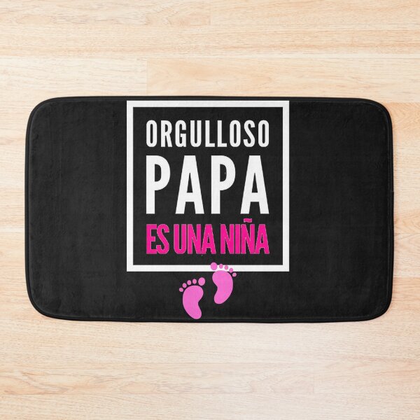 Item preview, Papá orgulloso, es niña en español designed and sold by erozzz.