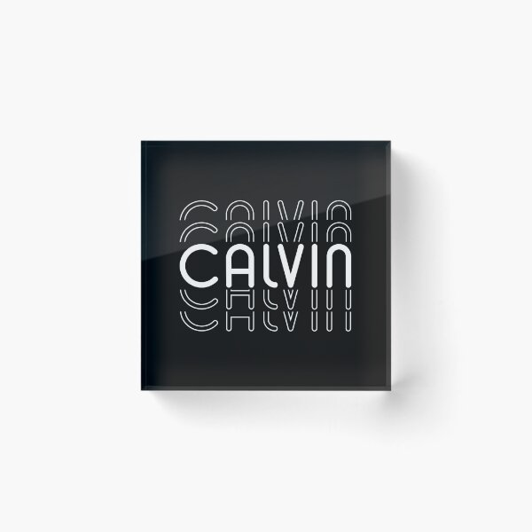 Item preview, Calvin Name in Black and White Style designed and sold by Time-is-Money.