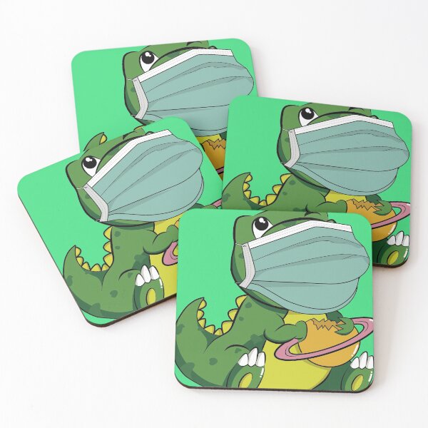 Item preview, CocodDino With Mouth Cover Against Covid19 designed and sold by Cocodino ⭐⭐⭐⭐⭐.