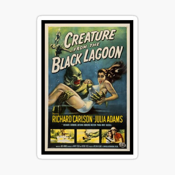 Creature From The Black Lagoon Sticker