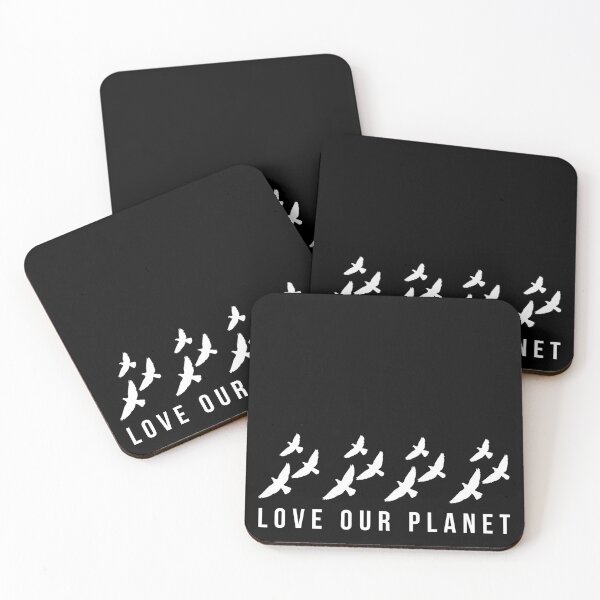 Item preview,  Love Our Planet birds designed and sold by MerlinTea.