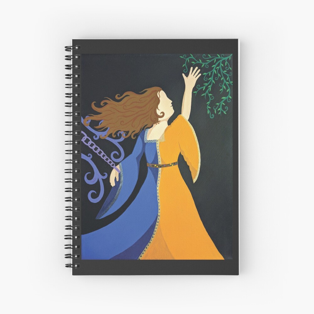 Item preview, Spiral Notebook designed and sold by sirensmuse.