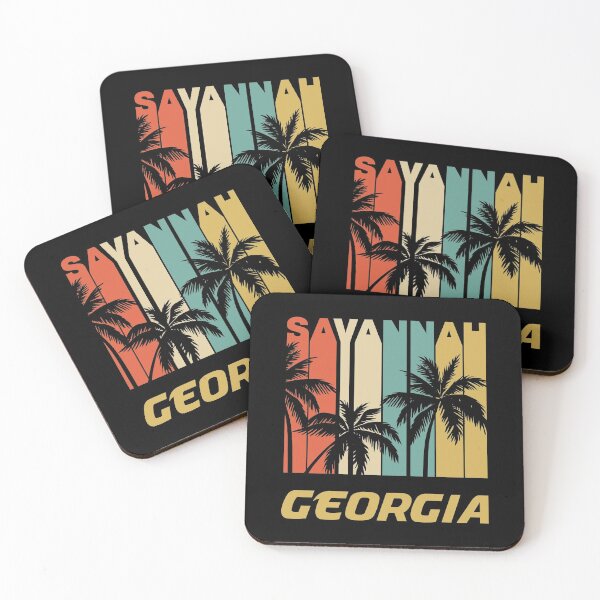 Item preview, Retro Savannah Georgia Palm Trees Vacation designed and sold by frischmanjose.