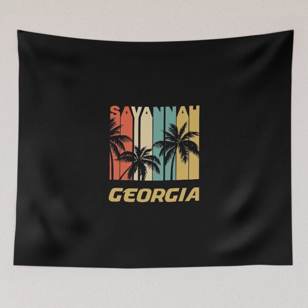 Item preview, Retro Savannah Georgia Palm Trees Vacation designed and sold by frischmanjose.