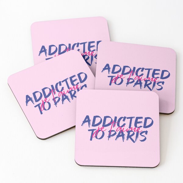 Item preview, Addicted to Paris France | Je t'aime | Paris Addiction designed and sold by Exertion.