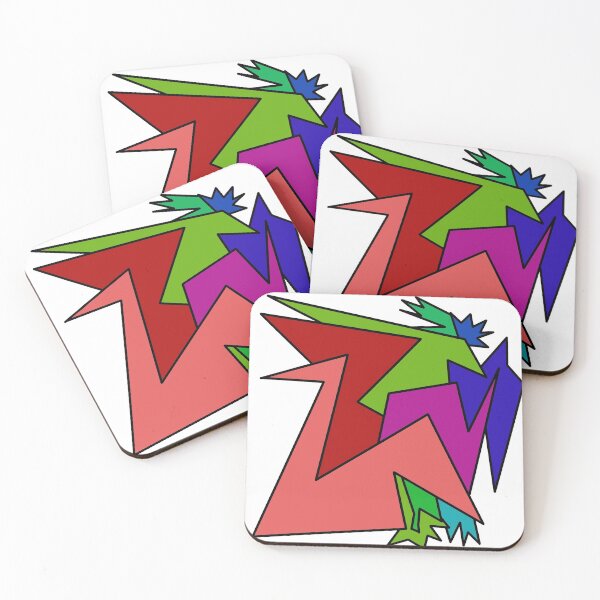Item preview, Abstract geometric art with random, chaotic lines designed and sold by Rixonius.