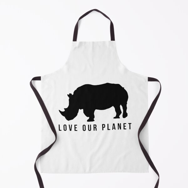 Item preview, Love Our Planet rhino designed and sold by MerlinTea.