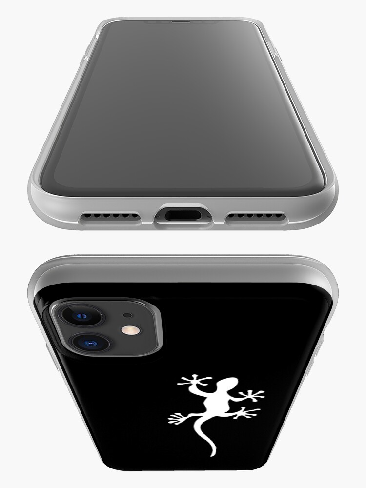 Alternate view of One white gecko Tee iPhone Case & Cover