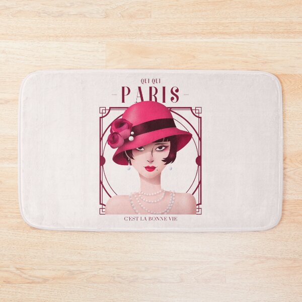 Item preview, Paris Addiction Qui Qui Paris C'est La Bonne Vie designed and sold by Simona Balan.