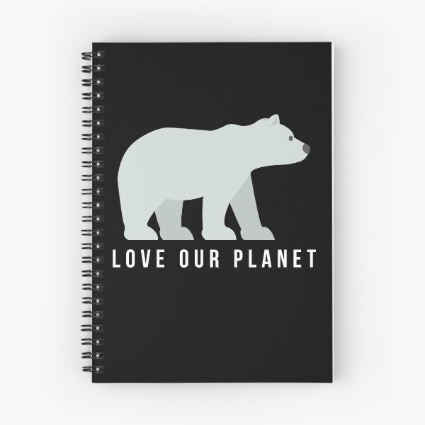 Item preview, Love Our Planet ice bear designed and sold by MerlinTea.