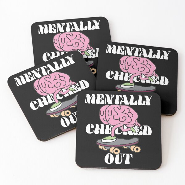 Item preview, Mentally Checked Out Fed Up Burnout Exhausted Drained Low Battery designed and sold by KLINESTORE.