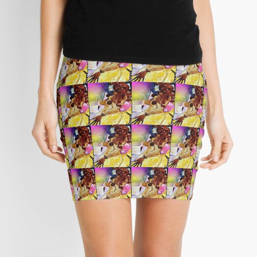 THE MILKY OCEAN LADY by REKAH IYERN FE RECORDS CANADA Mini Skirt