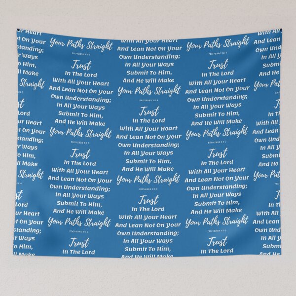 Aperçu de l'œuvre Faites confiance au Seigneur. proverbes 3 5 6 créée et vendue par PrintGood.