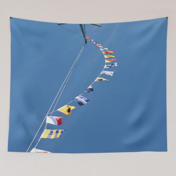 Item preview, Sailing Flags Blue Sky designed and sold by Aoife7.