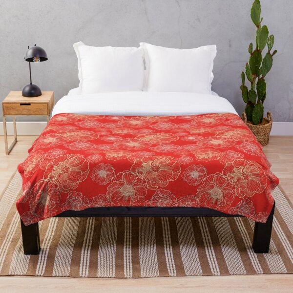 Item preview, Rosas de jardín - Nana's Kitchen Vintage Red Summertime designed and sold by Melissa  MacMichael Art + Design.