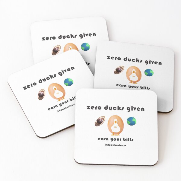 Item preview, Zero Ducks Given. designed and sold by TryHardGarbage.