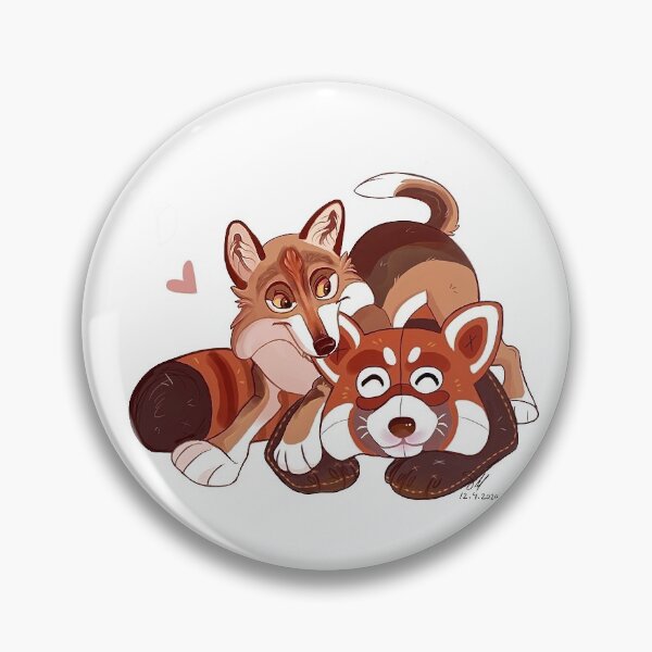 Item preview, Red Wolf And Panda designed and sold by Alue360.