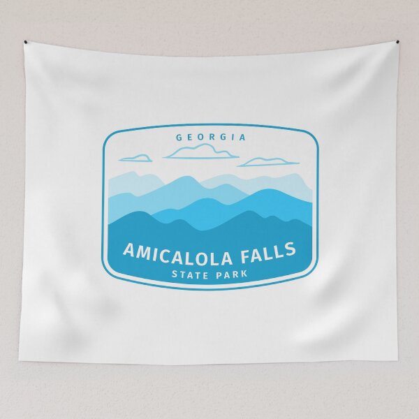 Item preview, Amicalola Falls State Park GA - Georgia State Park Wilderness Blue Ridge Mountains designed and sold by palmettodigital.