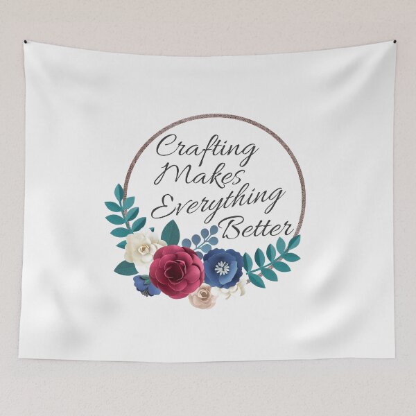 Item preview, crafting makes everything better designed and sold by baingraphics.