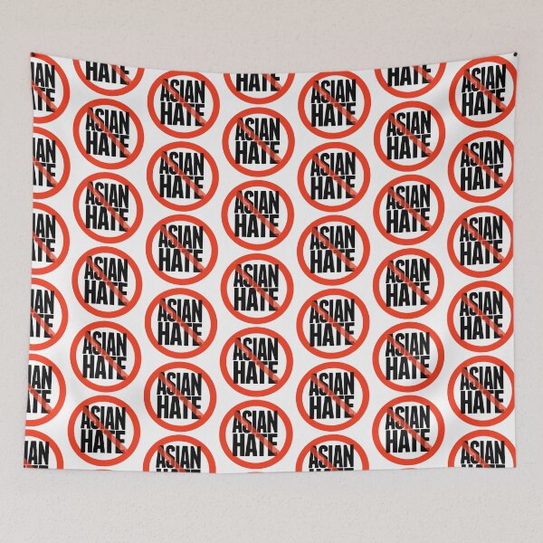 Item preview, STOP ASIAN HATE / NO ASIAN HATE designed and sold by partyfarty.