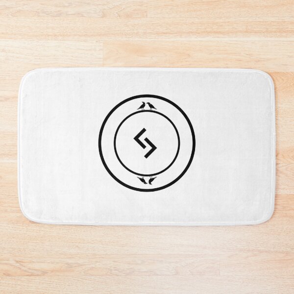 Item preview, Jera - Raven White - Norse Rune - Viking Rune - Ancient Alphabet designed and sold by Live2211.