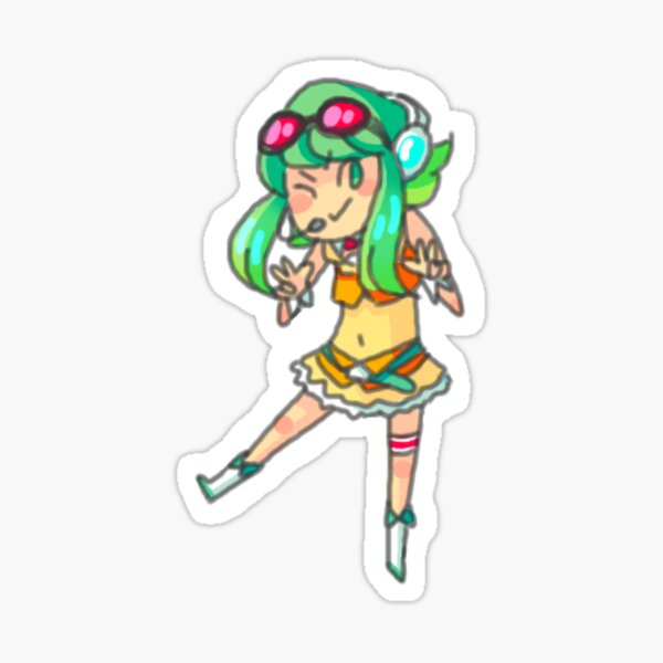 Item preview, Gumi sticker designed and sold by hoofscout.
