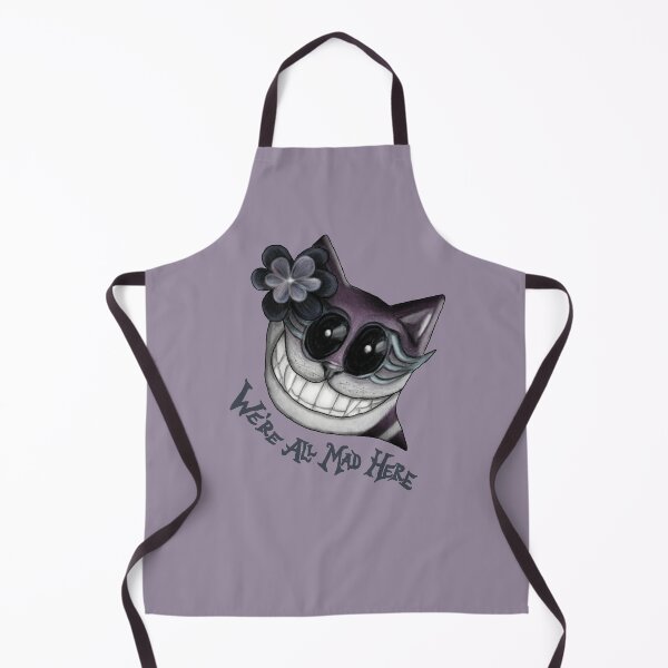 Item preview, We´re all mad here - grinning cat (dark) designed and sold by zazuzanta.