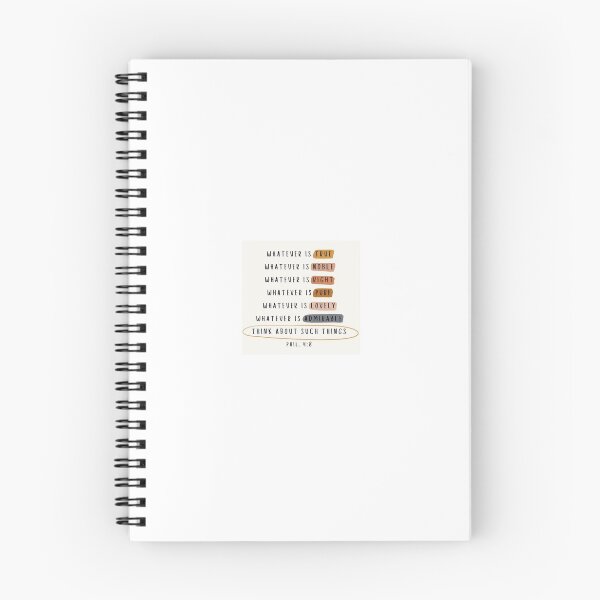 Item preview, Phil. 4:8 scripture - bible verse designed and sold by parttimecrafter.
