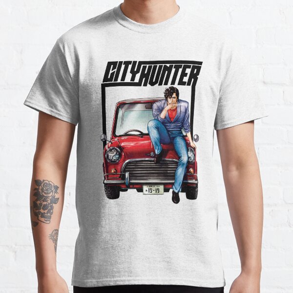 Chasseur de la ville Anime T-shirt classique