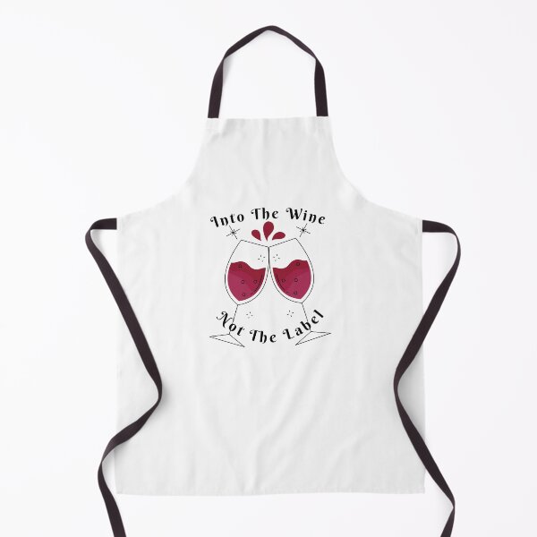 Item preview, Into The Wine Not The Label, Wine Glasses. designed and sold by PrettyAmazing.