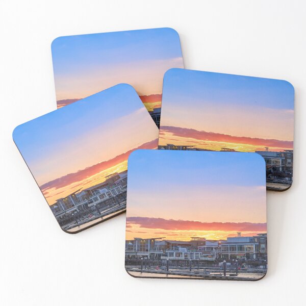 Item preview, Glorious Winter Sunset over Cardiff Bay  designed and sold by VnGphoto.