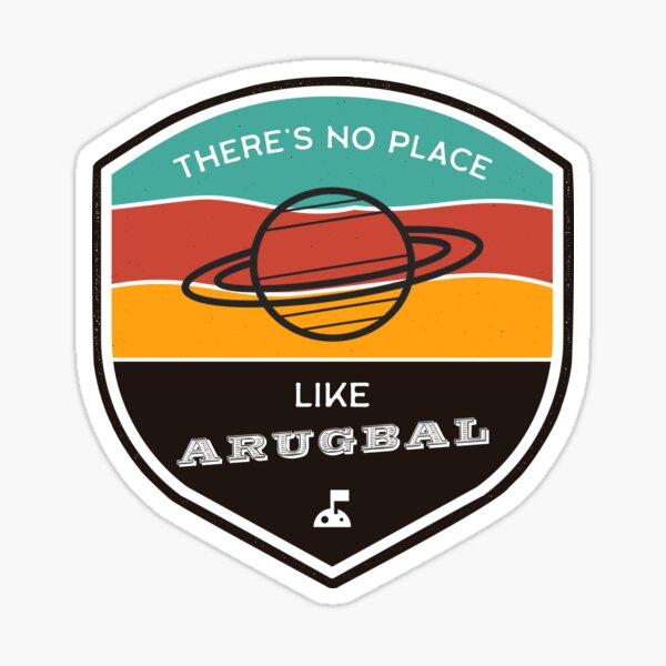 No place like home. Sticker