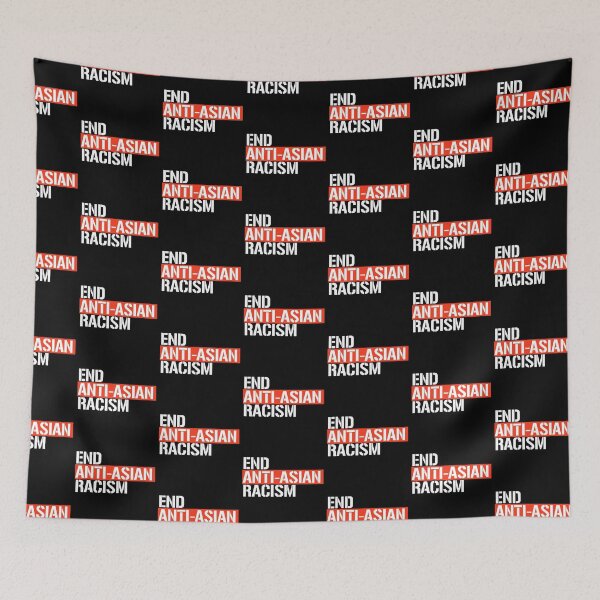 Item preview, END ANTI-ASIAN RACISM designed and sold by partyfarty.